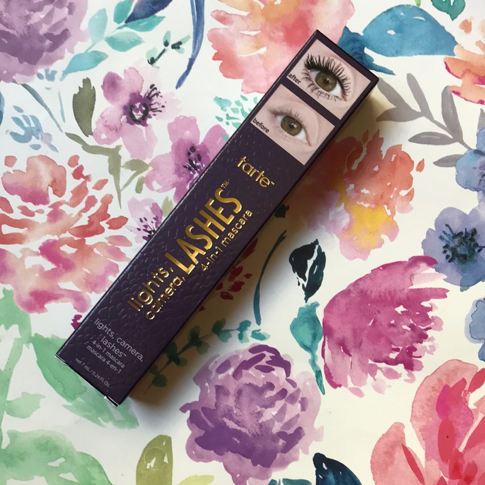 Tarte lights, camera, lashes black mascara